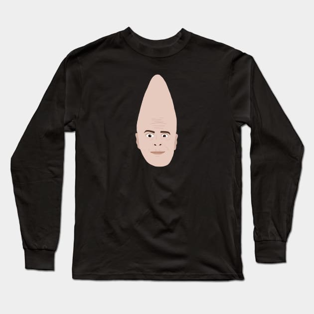 Beldar Conehead Long Sleeve T-Shirt by ElviaMontemayor